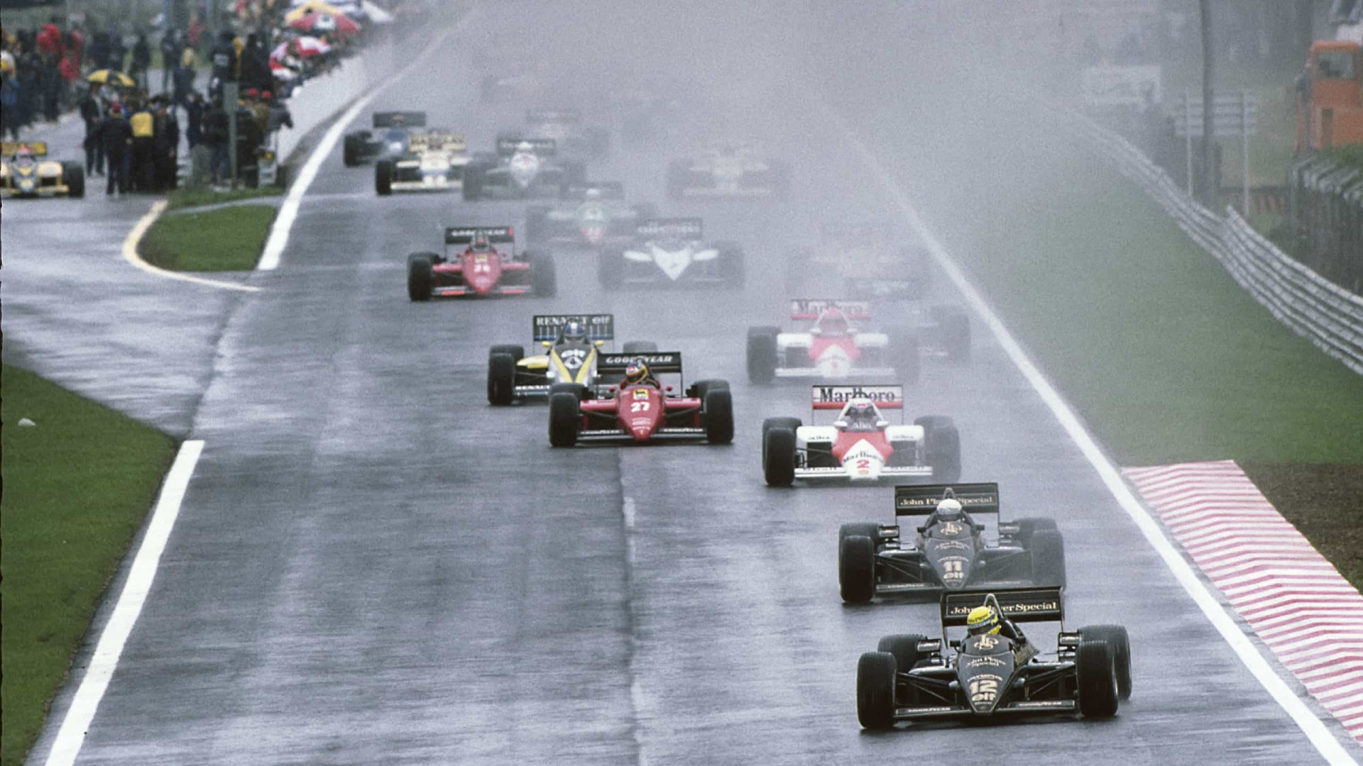Foi há 38 anos. A 1.ª vitória de Senna na F1 conquistada em Portugal