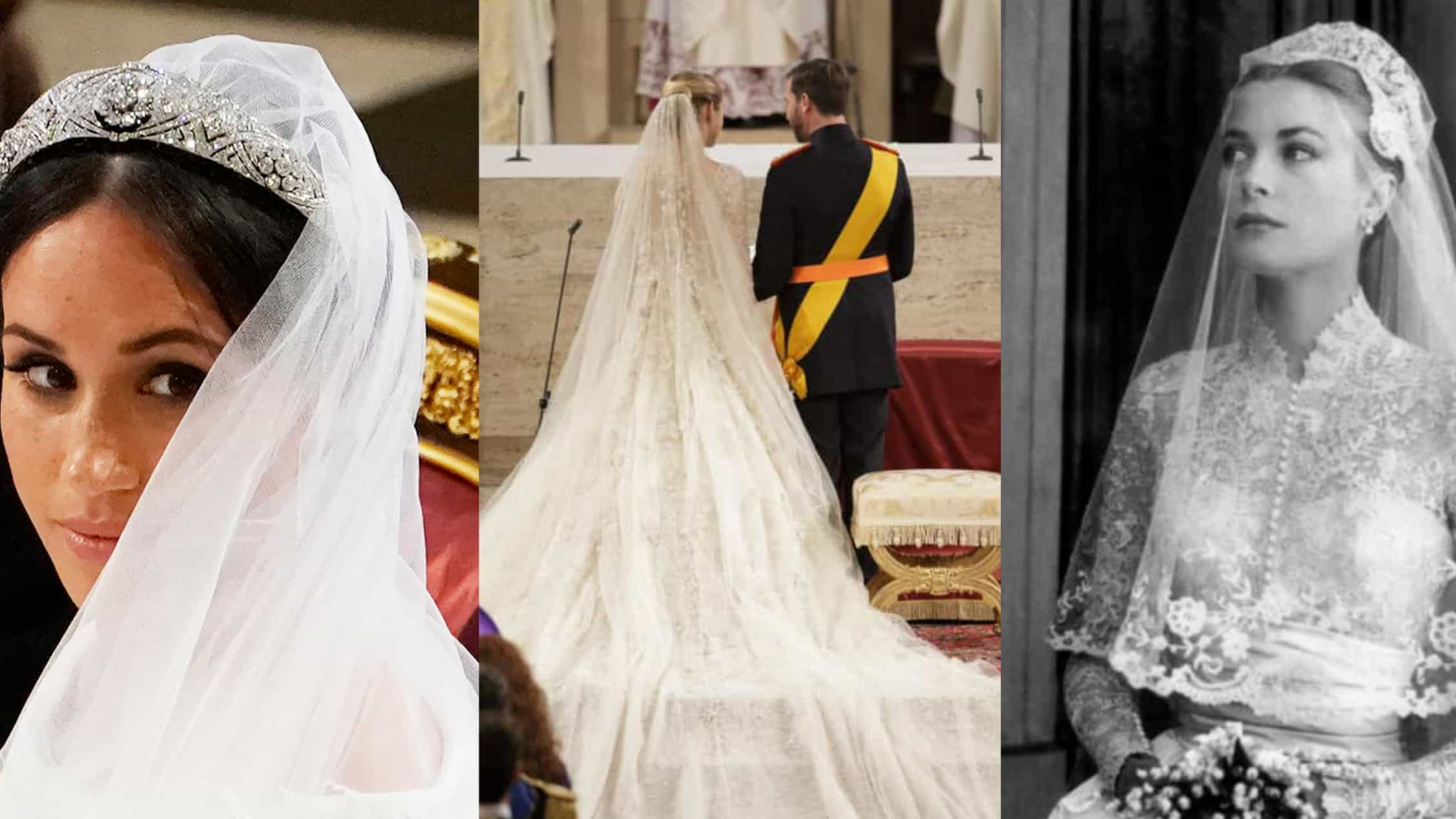 Qual vestido de noiva da Realeza foi o mais deslumbrante?