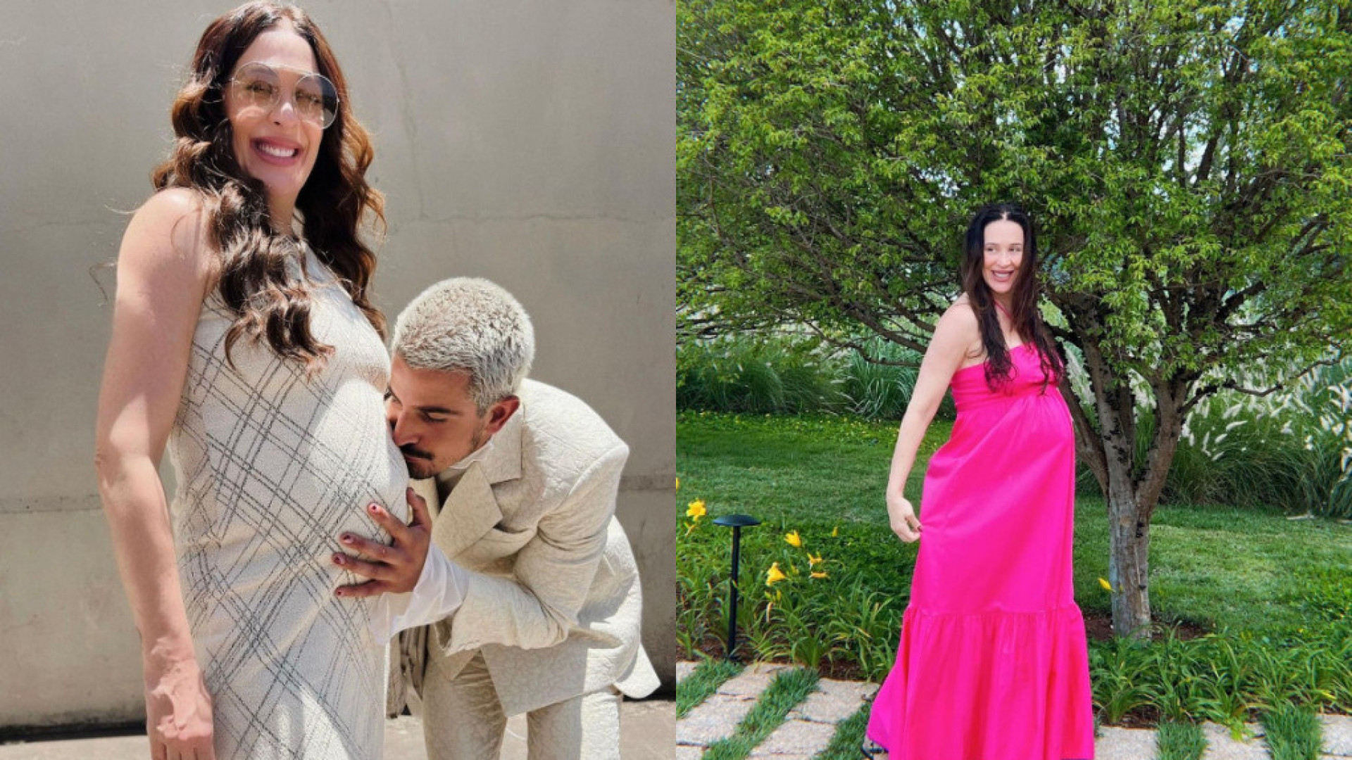 Cláudia Raia: As fotos que marcam a gravidez da super mamãe de 56 anos