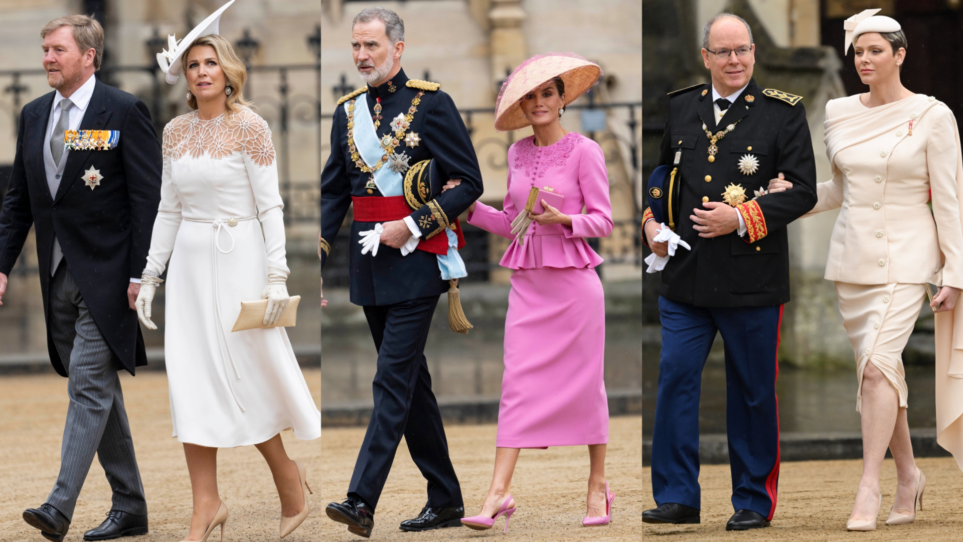 Coroação: os looks das famílias reais que estiveram na cerimônia