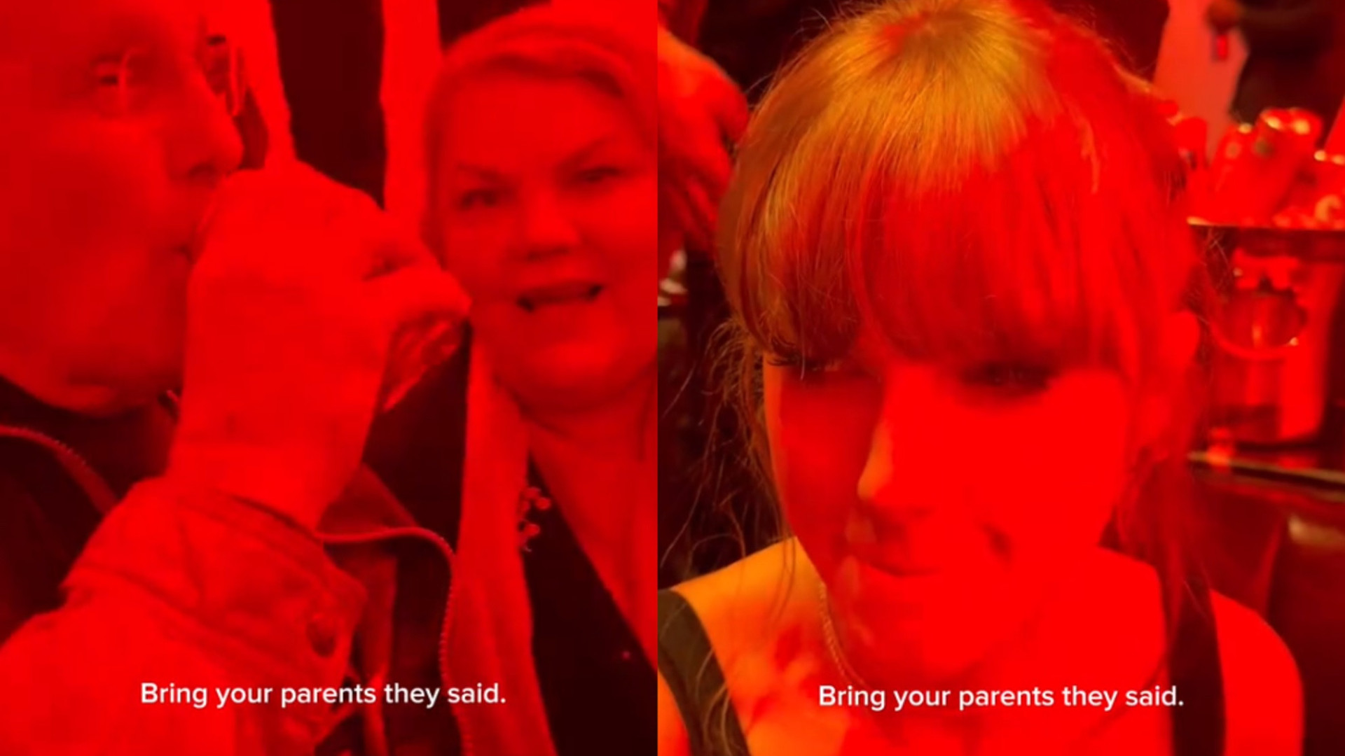 Taylor Swift leva os pais para discoteca após Super Bowl; veja as imagens
