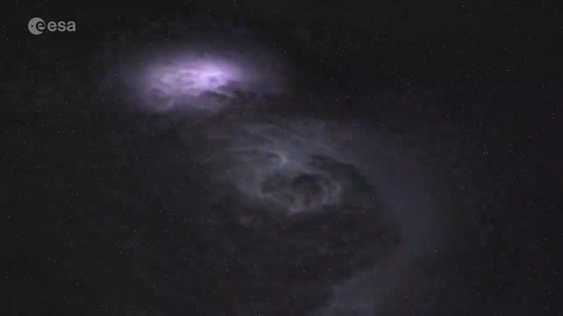 Astronauta mostra como é uma tempestade de raios vista do Espaço