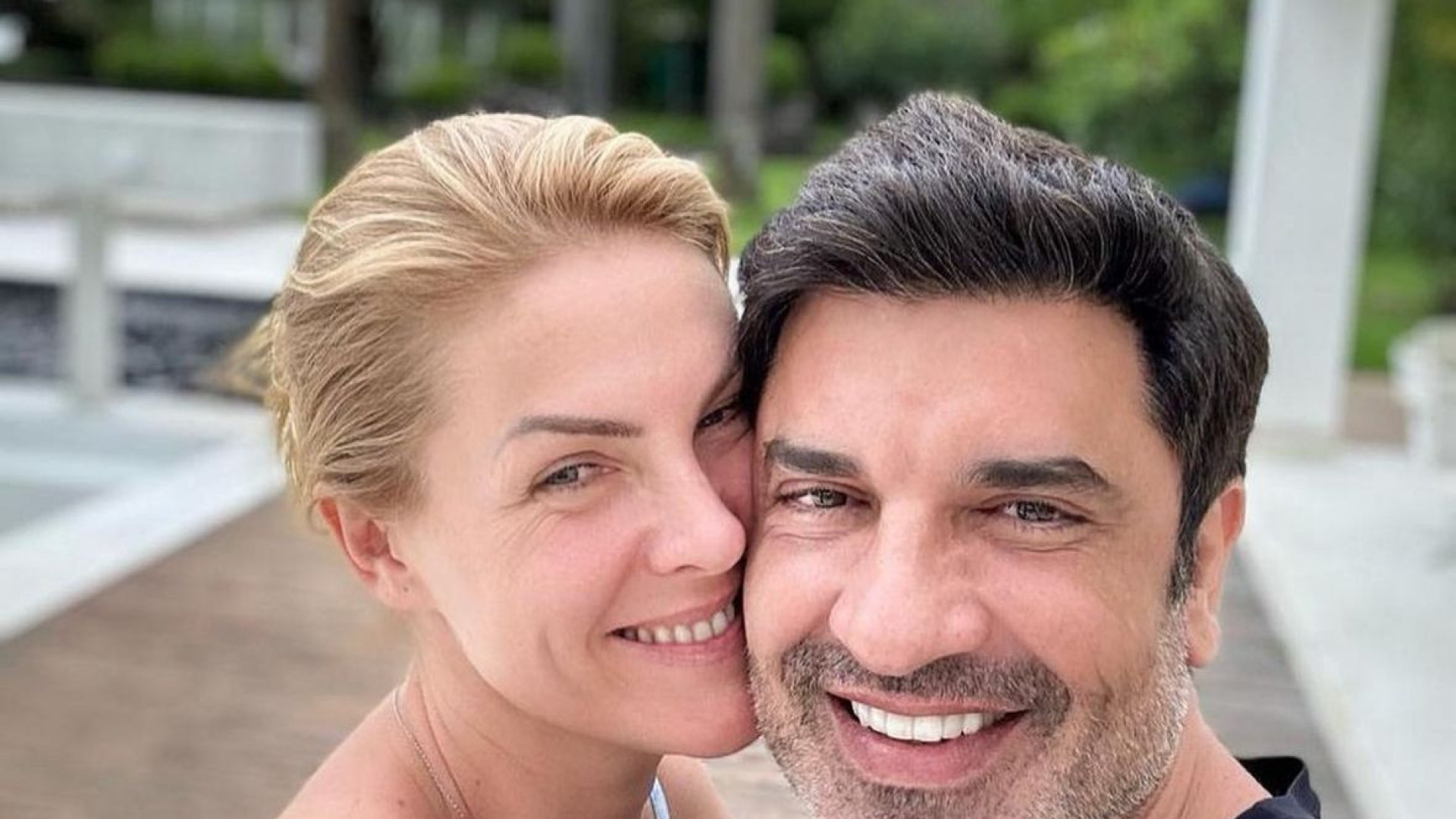 Ana Hickmann e Edu Guedes ficam noivos durante viagem a Portugal