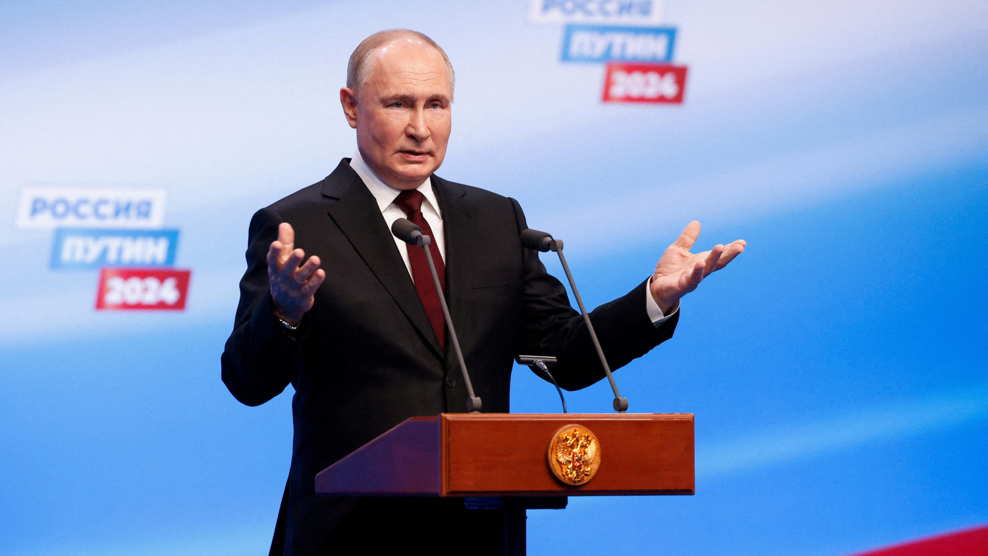 Após ameaças, Putin fala em diálogo com o Ocidente na sua 5ª posse