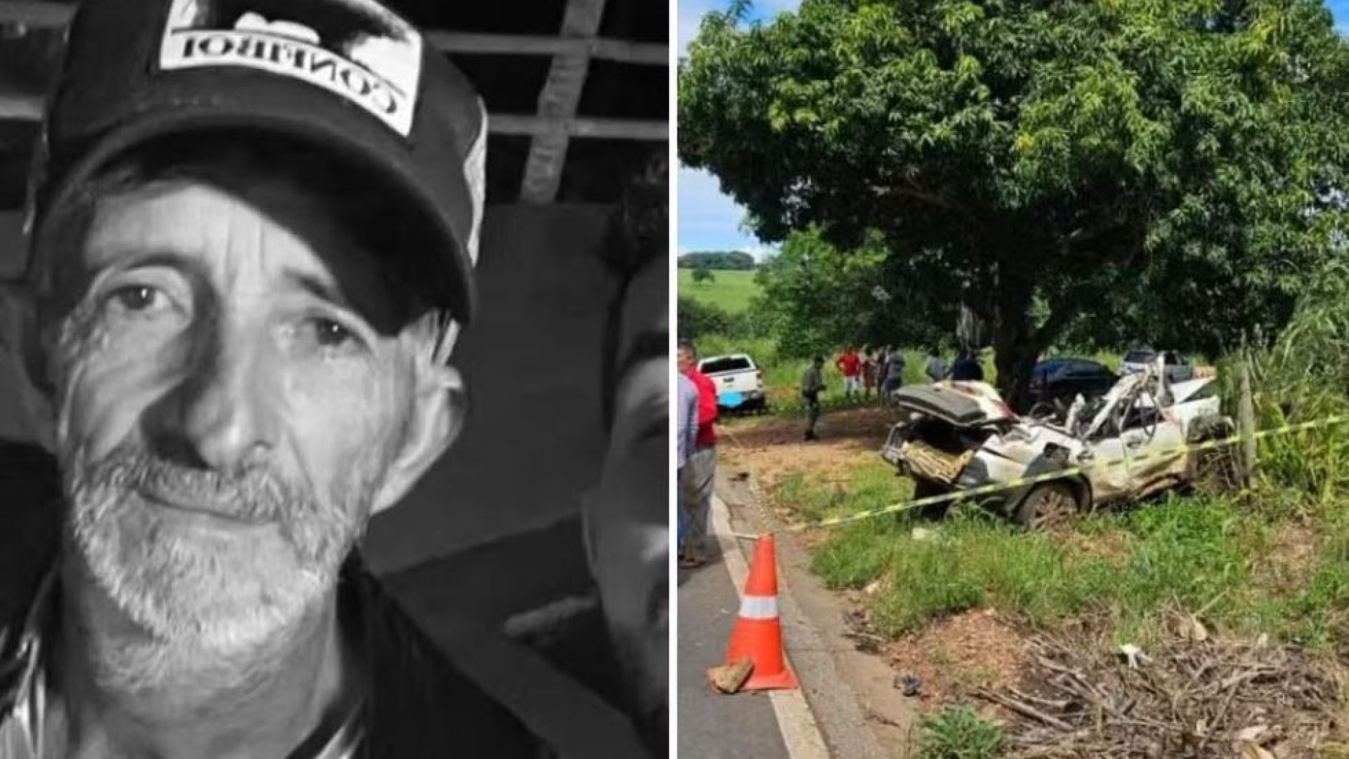 Tio da dupla Matheus e Kauan morre em acidente de carro em rodovia de Goiás