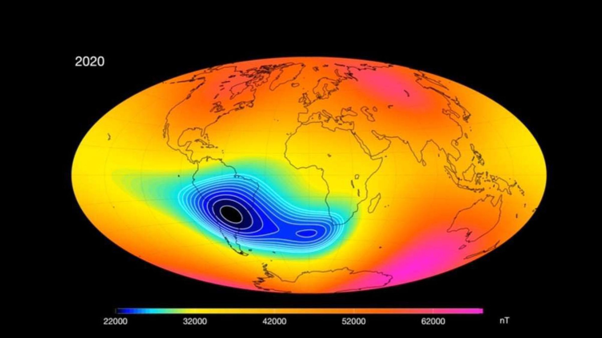 O que é a anomalia magnética do Atlântico e por que ela não está ligada à chuva no RS