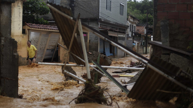 Chuvas: número de mortos sobe para cinco no Rio