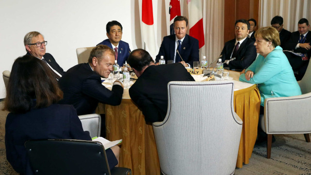 UE e Tóquio querem acordo de 
comércio livre assinado em 2016