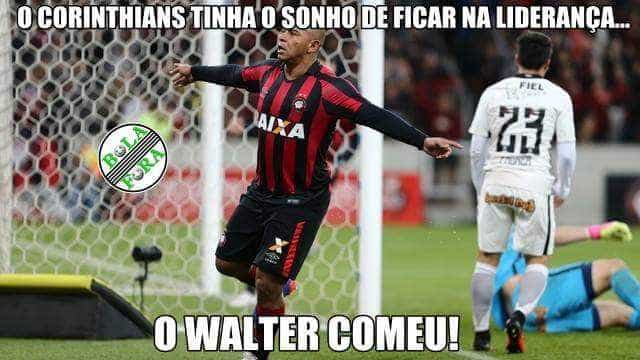 Rivais zoam Timão após derrota com gols do 'gordinho' Walter; memes