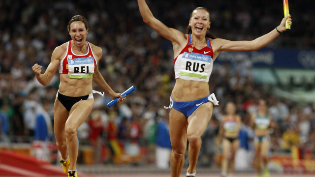 Russa é pega no doping, e Brasil herda 
bronze nos 4 x 100 m de Pequim