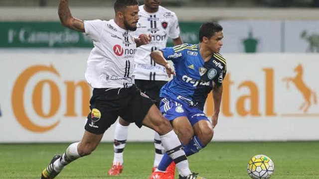 Palmeiras vence e fica perto das 
quartas da Copa do Brasil