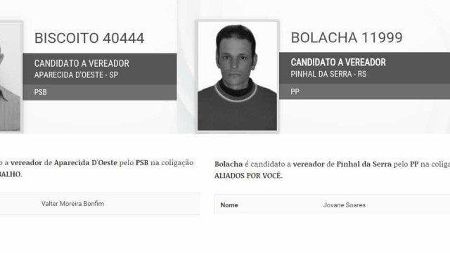 Com candidatos Bolacha e Biscoito, internet quer 'decisão' nas urnas