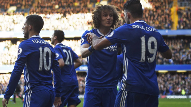Diego Costa marca, Chelsea vence e mantém folga na liderança