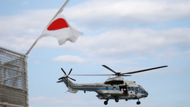 Nove pessoas morrem em queda 
de helicóptero no Japão