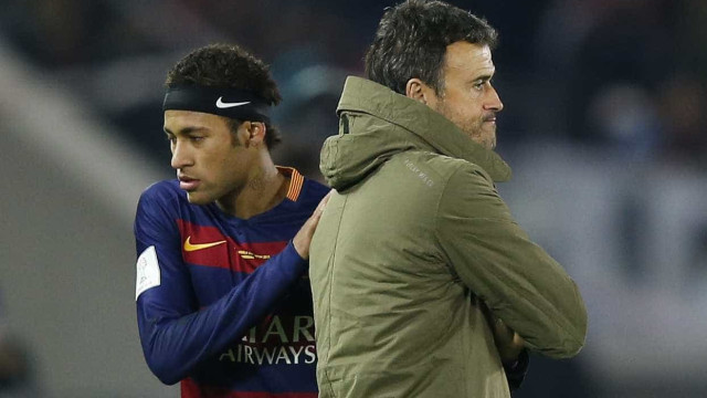 Luis Enrique espera que Neymar façar mais '900 gols' pelo Barcelona