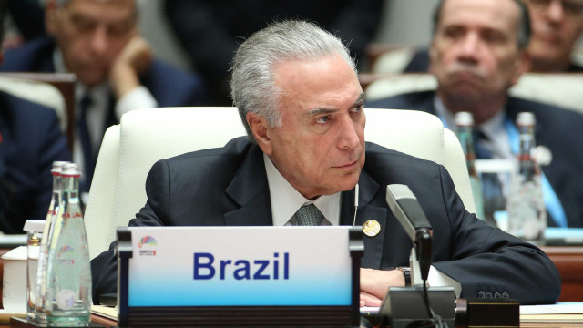 Na China, Temer diz que Brasil está comprometido com o multilateralismo