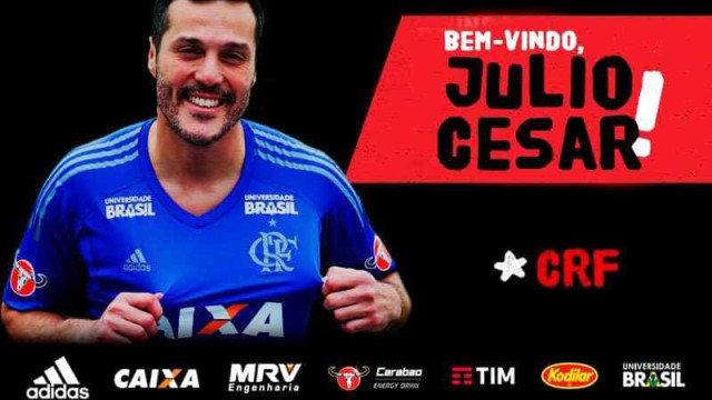 Oficial: Flamengo anuncia contratação de Júlio César