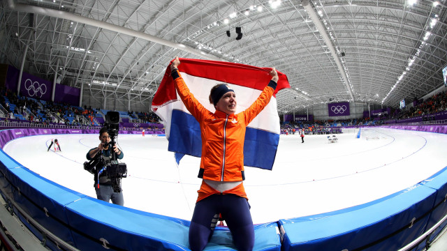 Patinadora holandesa vira a maior da história ao ganhar 5º ouro