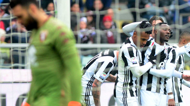 Juventus vence clássico de Turim por 1 a 0