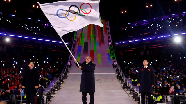 Thomas Bach encerra Jogos de Inverno e cita aproximação das Coreias