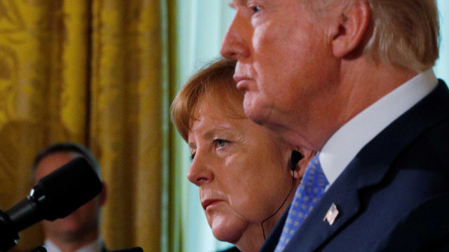 'Trump é que vai decidir', diz Merkel sobre tarifas de aço e alumínio