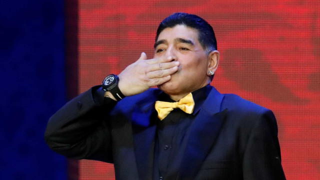 Maradona declara apoio a Lula e chama Temer de ‘traidor’
