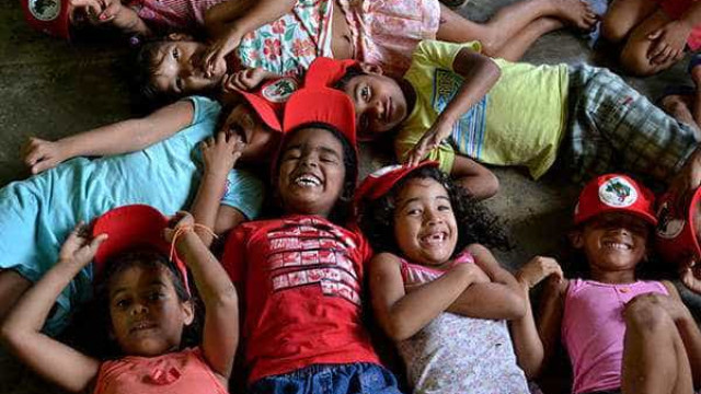 MST reúne crianças de assentamentos para encontro 'sem terrinha'