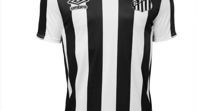 Santos lança uniforme e estreará camisa no clássico contra Corinthians