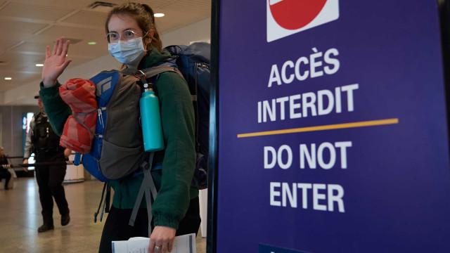 Canadá vai exigir teste negativo a todos os viajantes que entrem no país