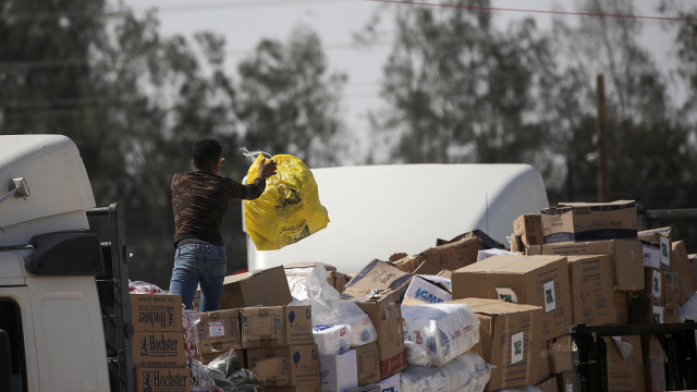 Ajuda humanitária em Gaza será apenas para hospitais e não inclui água