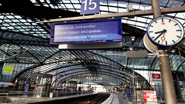 Greve na Lufthansa e em trens de passageiros ameaçam paralisar a Alemanha