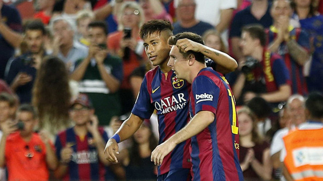 Neymar brilha em goleada do Barcelona sobre o León