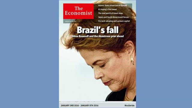 Revista The Economist prevê desastres político e econômico para o Brasil
