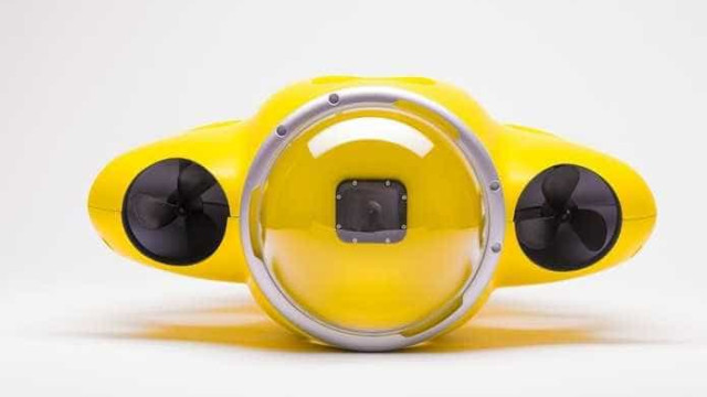 Drone aquático usa câmera para fazer fotos e vídeos sozinho