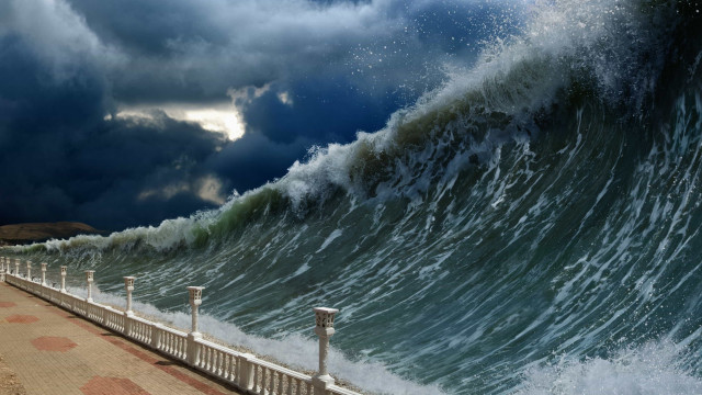 Cientistas registram maior onda do mundo, com 19 metros