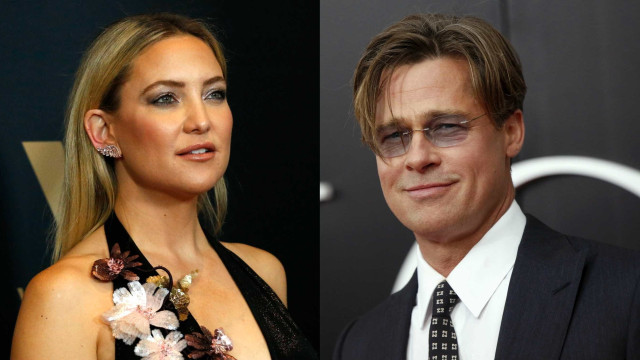 Brad Pitt e Kate Hudson estão 
namorando, revela mãe da atriz