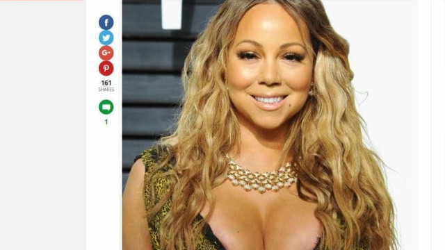 Mariah Carey está decidida a fazer
redução dos seios, diz site