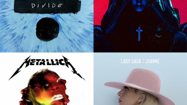 Top 50 álbuns de mais sucesso em 2017