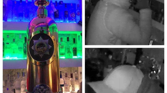 Vídeo mostra roubo da garrafa de vodka de 4 milhões de reais