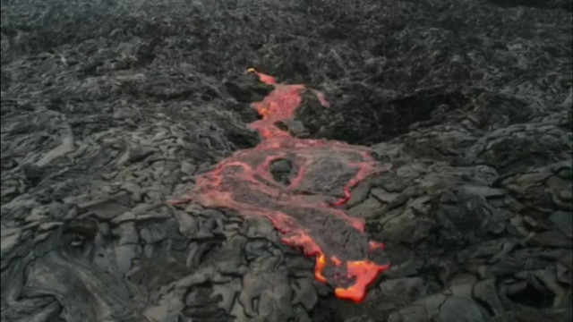 Drone capta imagens impressionantes do vulcão Kilauea