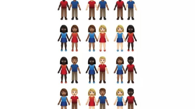 Emoji de casal terá 55 versões diferentes
