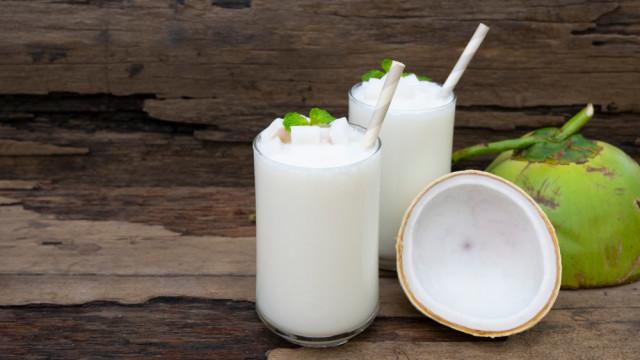Smoothie de coco, iogurte e hortelã é ideal para recuperar a saúde
