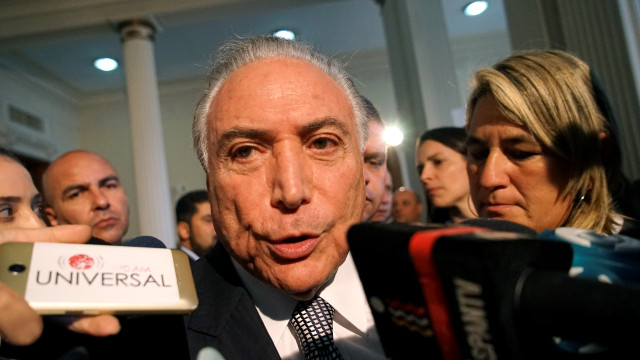 Temer contesta Bolsonaro e nega que será candidato da terceira via