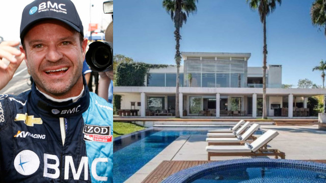 Rubens Barrichello coloca mansão à venda por R$ 22 milhões
