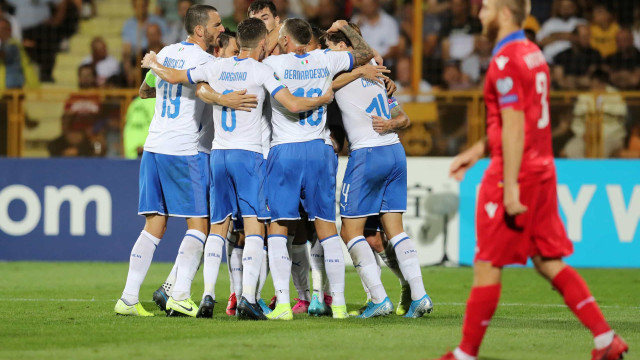 Itália bate Armênia de virada e segue nas Eliminatórias da Eurocopa