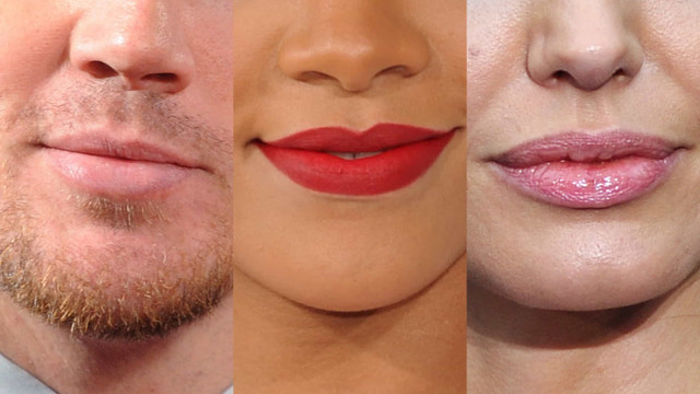Caras e bocas: qual o famoso com os lábios mais bonitos?