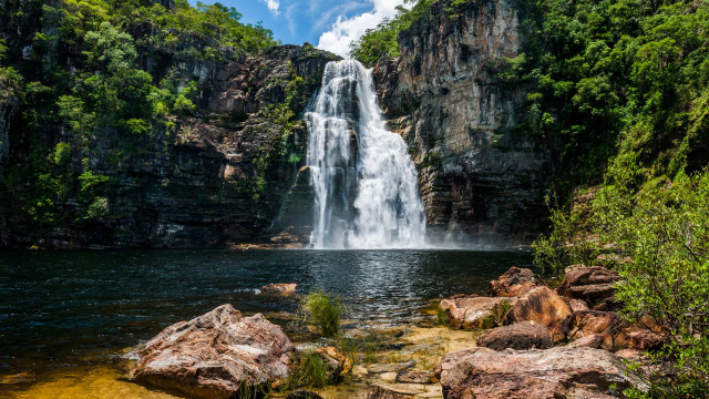 Turista americano desaparece em cachoeira na Chapada dos Veadeiros