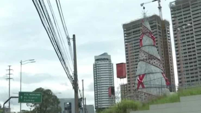 Árvore de Natal de SP é inaugurada neste sábado em novo endereço