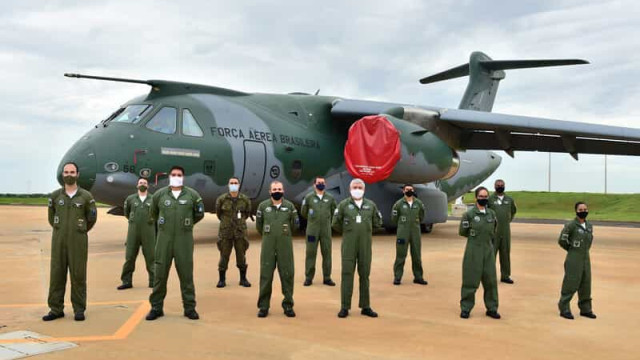 Embraer entrega quarta aeronave KC-390 à Força Aérea Brasileira