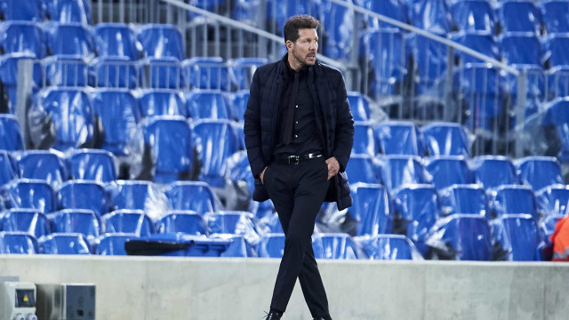 Simeone alcança 500 jogos no comando do Atlético de Madrid com 'Cholismo' em alta